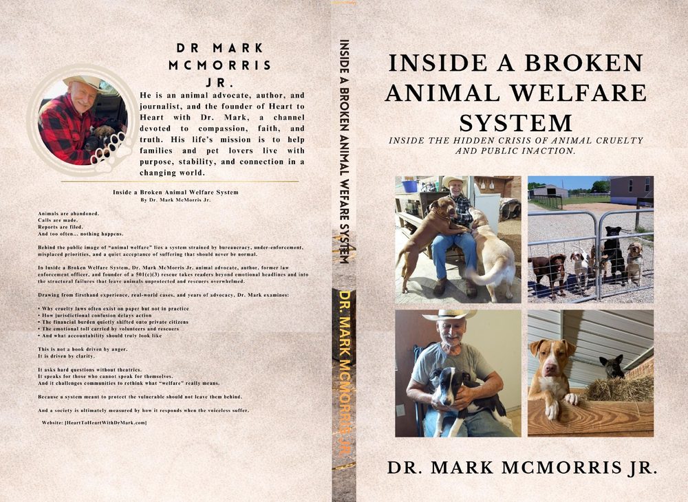 Cover of Inside a Broken Animal Welfare System by Dr. Mark McMorris Jr.